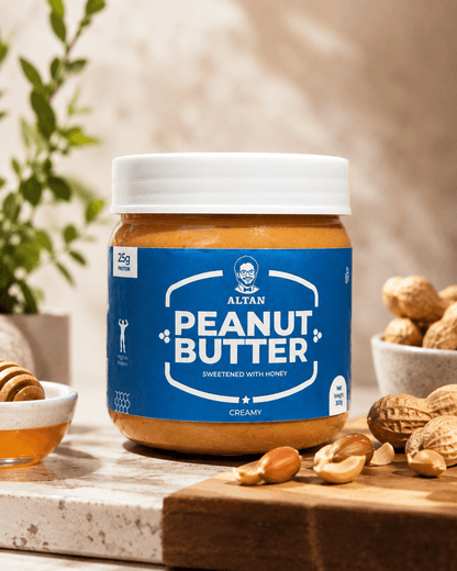 ALTAN Honey Swirl Peanut Butter | Natural Peanuts + Pure Honey | No Refined Sugar | No Palm Oil